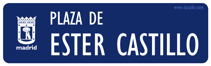 cartel_de_plaza-de-Ester Castillo_en_madrid